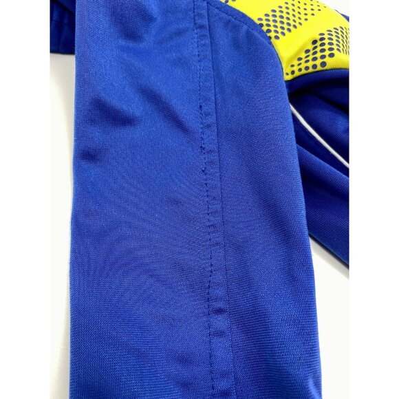 PUMA 3T Toddler Boys Athletic Jacket Blue Yellow White Zipper Zip Up - Picture 7 of 7